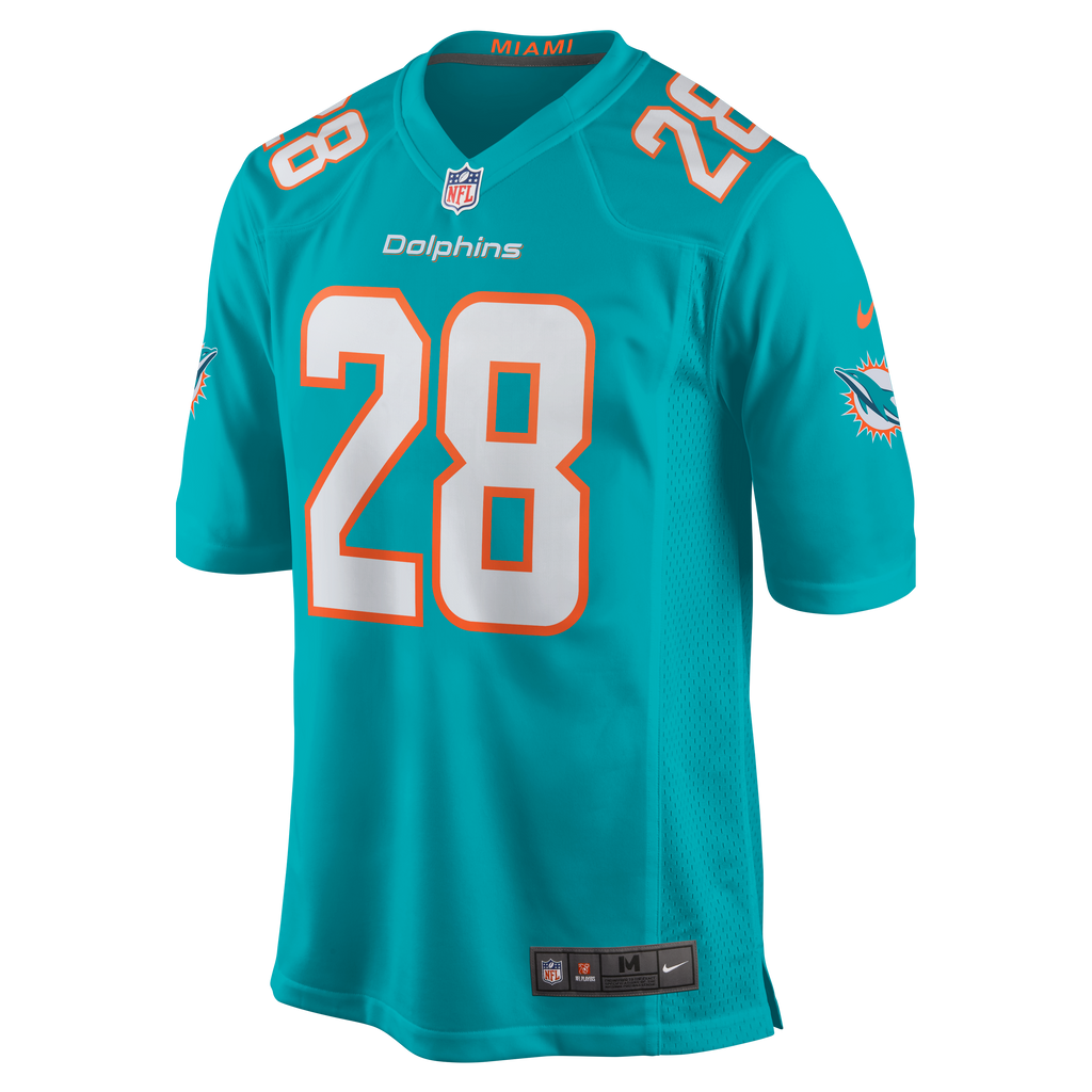 Miami Dolphins De’Von Achane Nike Aqua Player Game Jersey product image 6