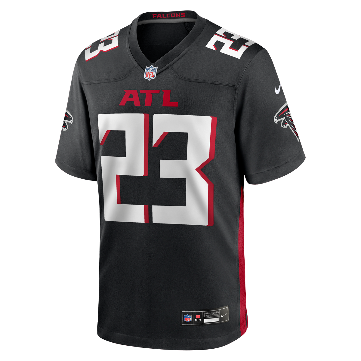 Atlanta Falcons DeMarcco Hellams Nike Black Team Game Jersey product image 2
