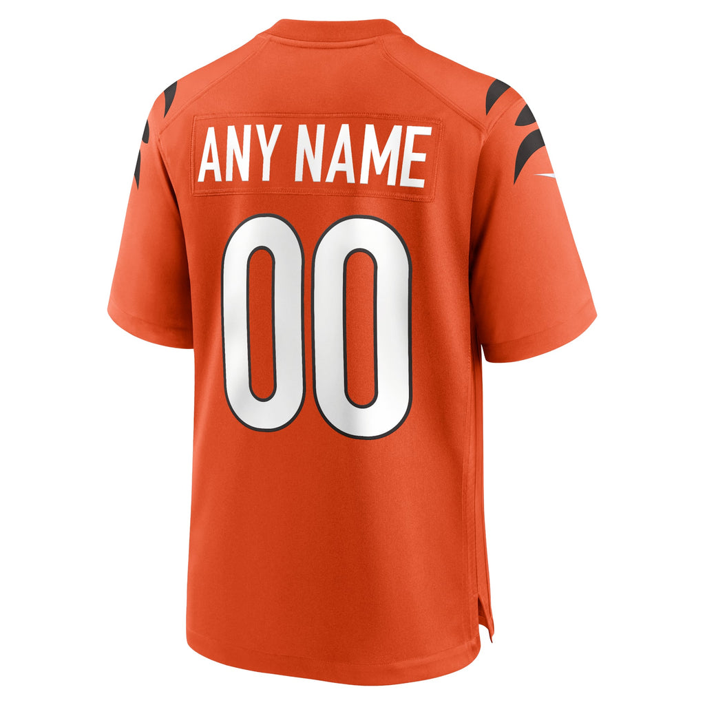 Cincinnati Bengals Nike Black Game Custom Jersey product image 19