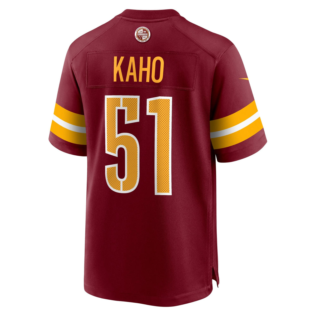 Washington Commanders Ale Kaho Nike Burgundy Team Game product image 3