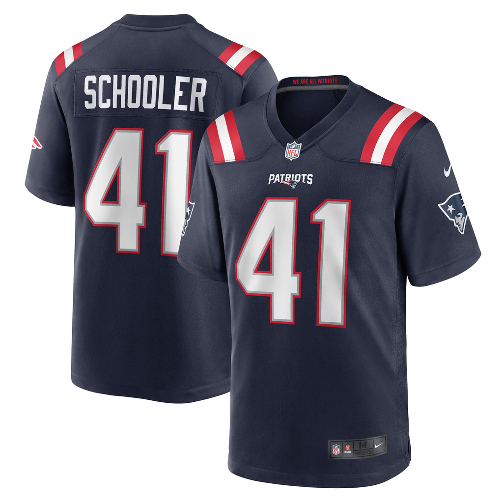 New England Patriots Brenden Schooler Nike Navy Game Player product image 1
