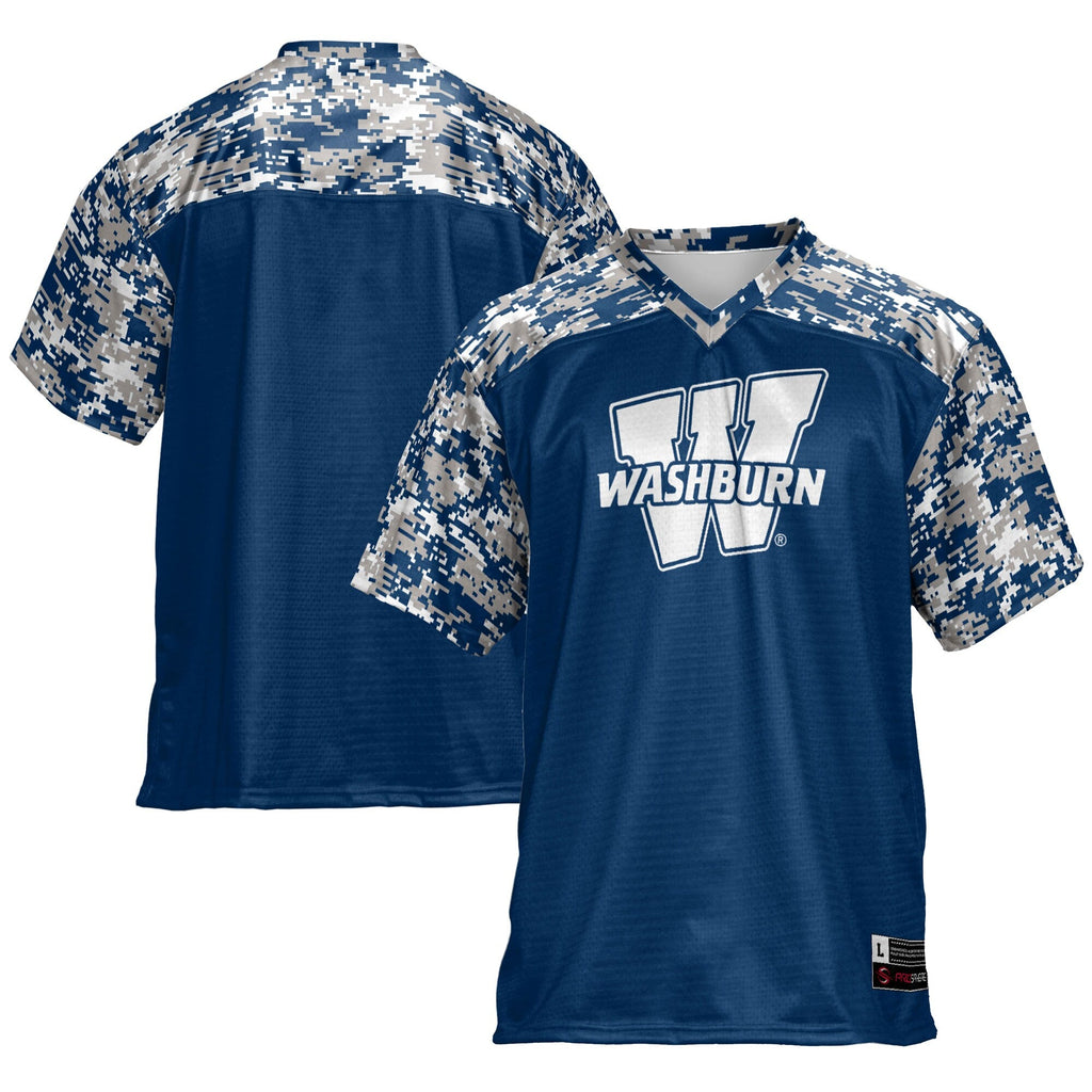 Washburn Ichabods Football Jersey - Blue product image 1