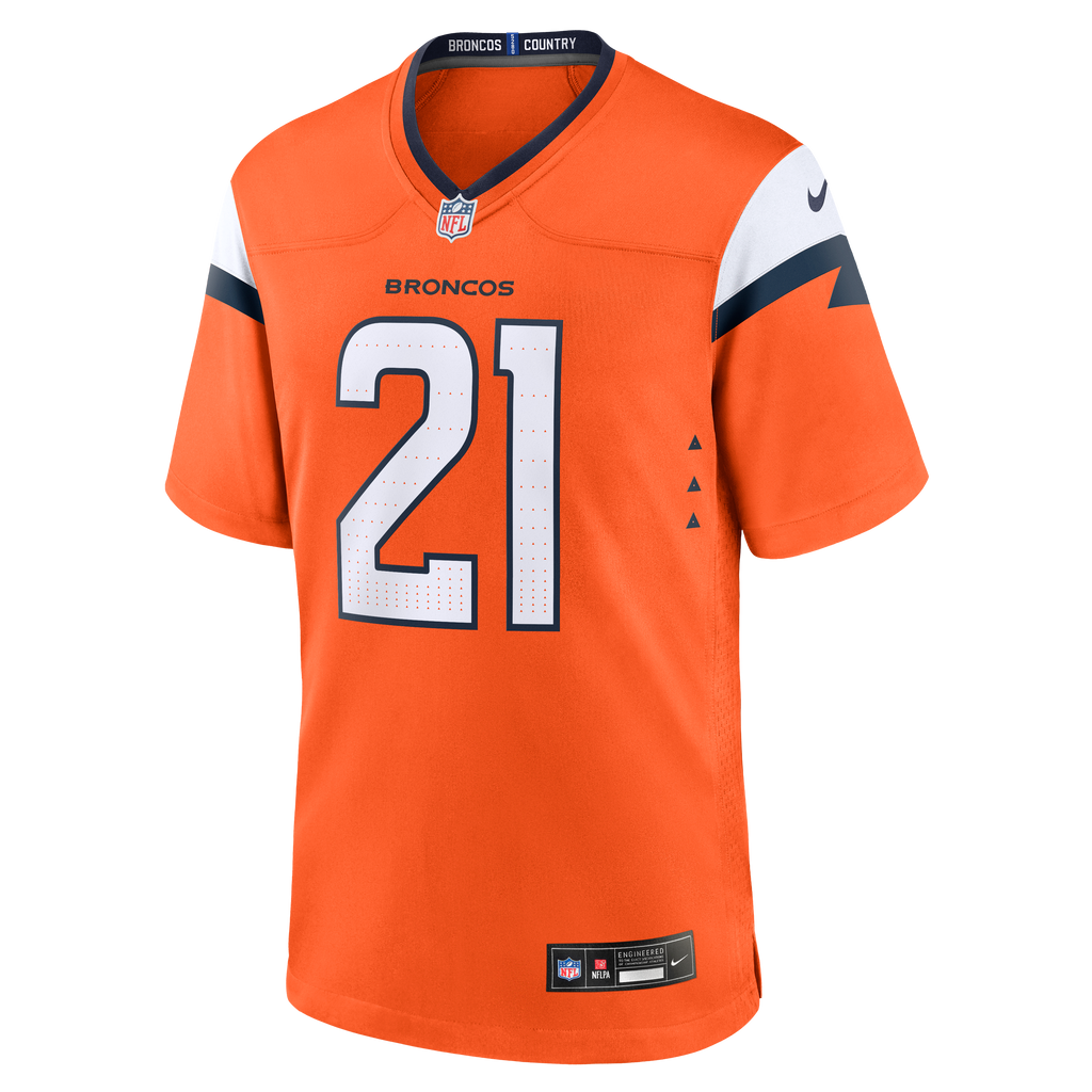 Denver Broncos Riley Moss Nike Orange Team Game Jersey product image 2