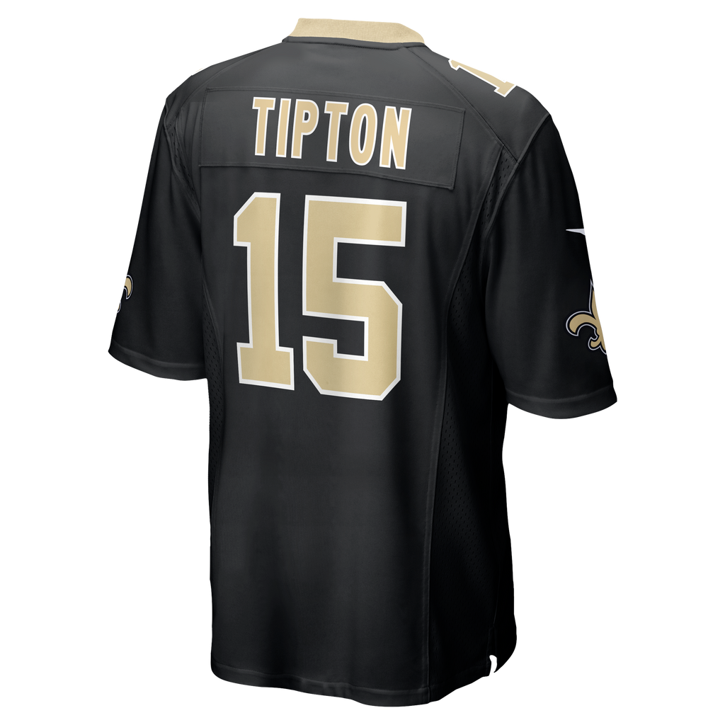 New Orleans Saints Mason Tipton Nike Black Team Game Jersey product image 3