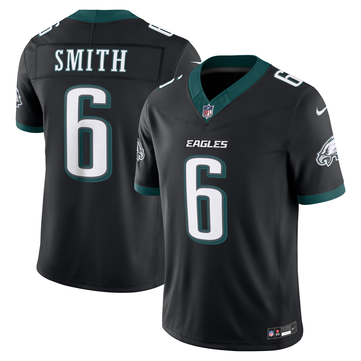 Philadelphia Eagles DeVonta Smith Nike Black Alternate product image 1
