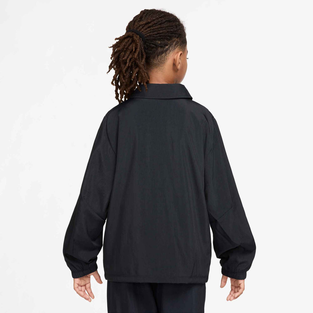 NIKE FC Barcelona Away Big Kids' Kobe Soccer Woven Jacket product image 8, provided for visual reference and product detail