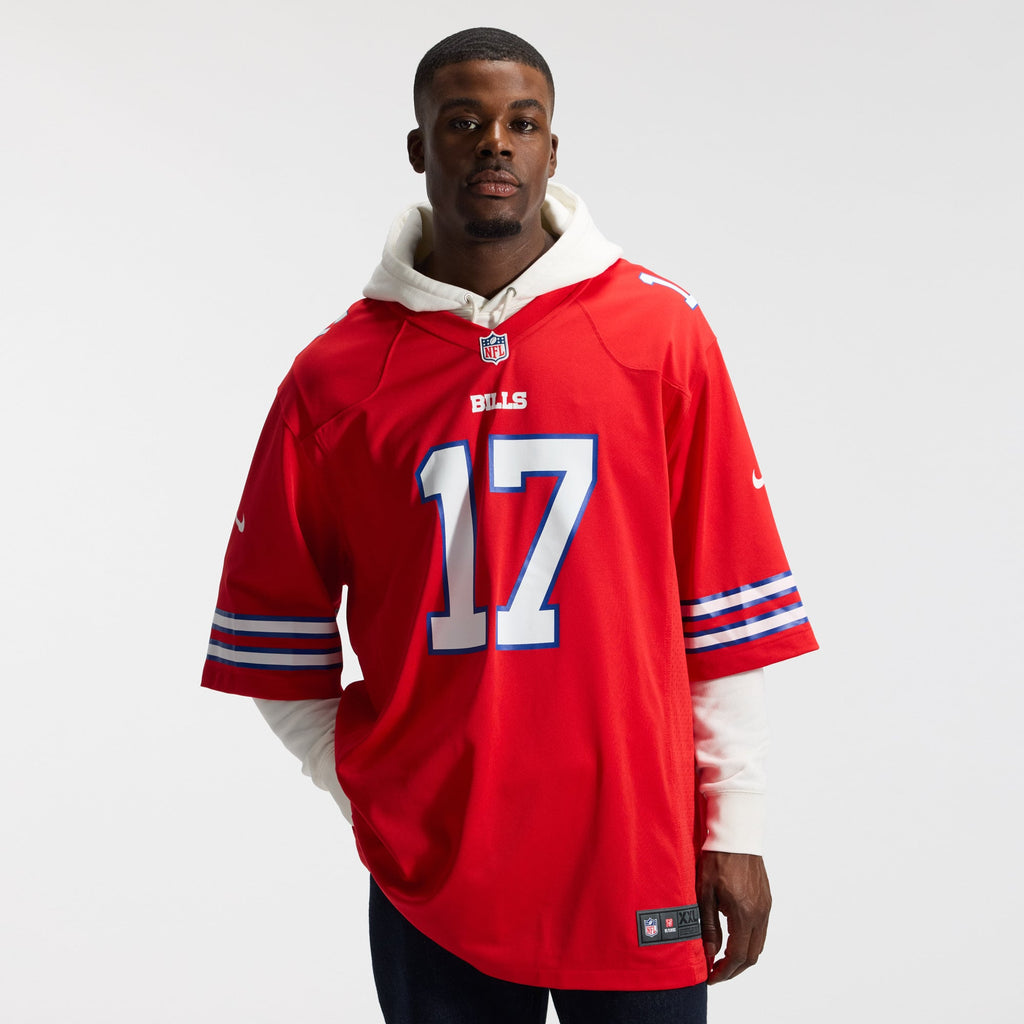 Buffalo Bills Josh Allen Nike Gray Nickel City Game Jersey product image 18