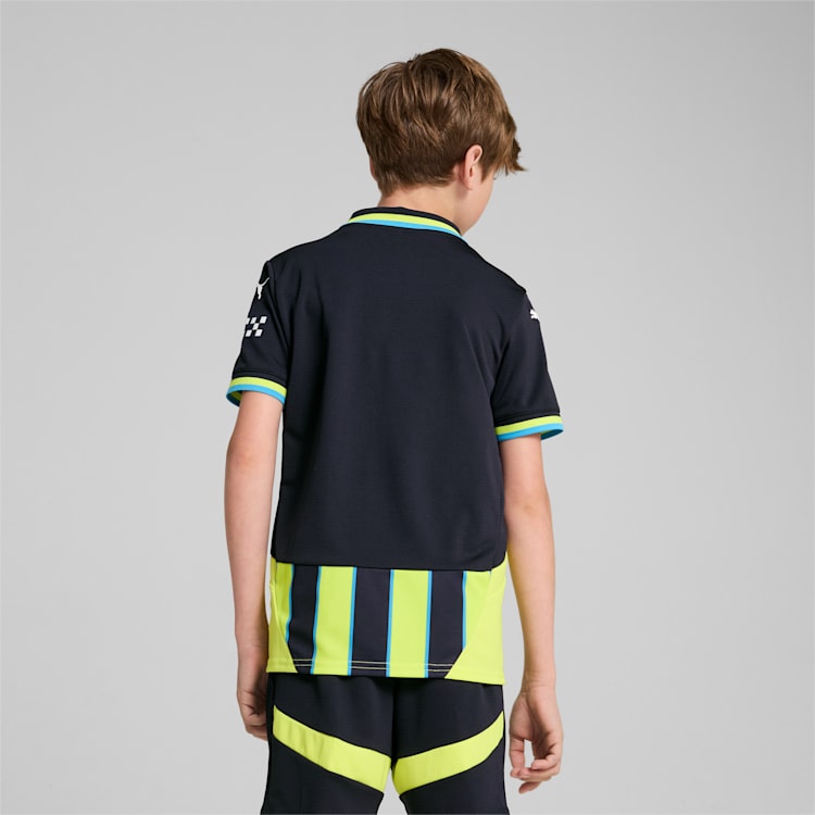 Puma Manchester City 24/25 Away Replica Big Kids' Soccer Jersey product image 4, provided for visual reference and product