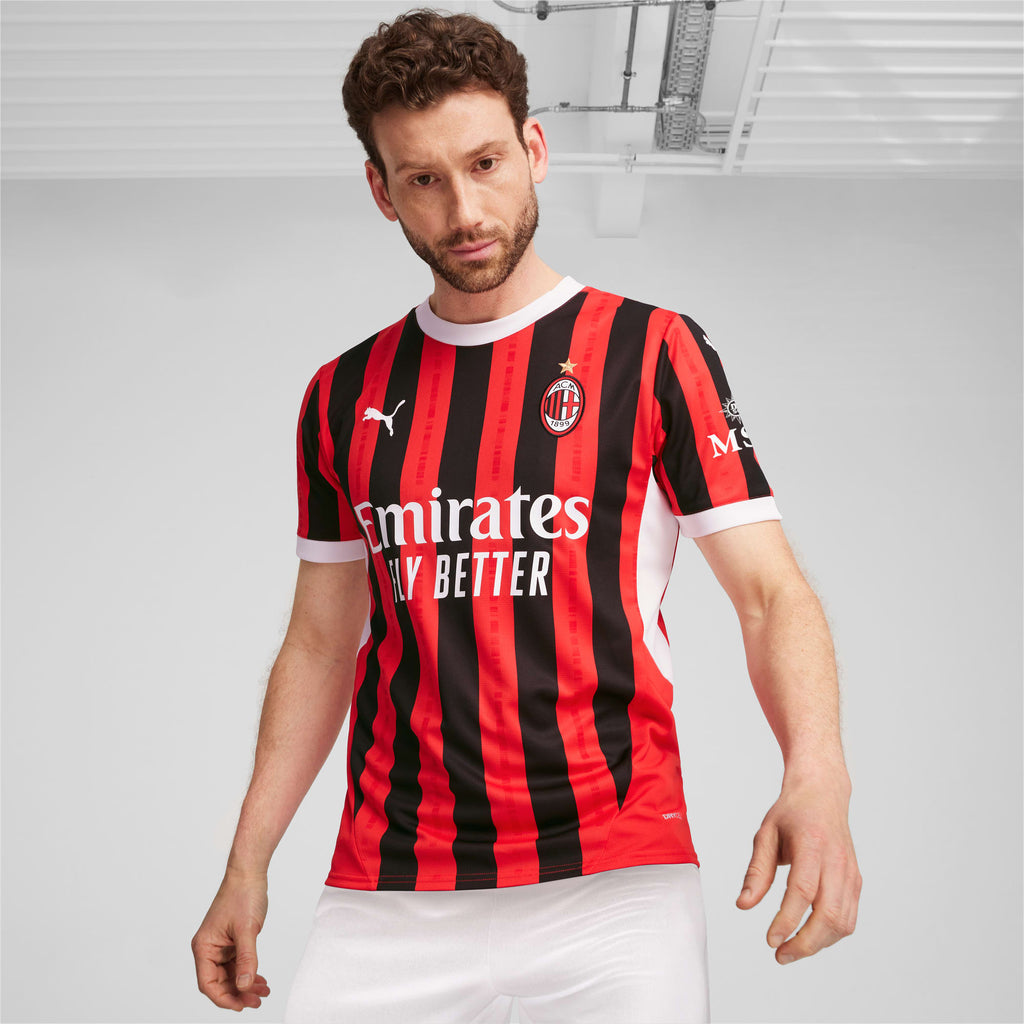 Puma AC Milan Home Mens Jersey 24/25 product image 1, provided for visual reference and product detail review