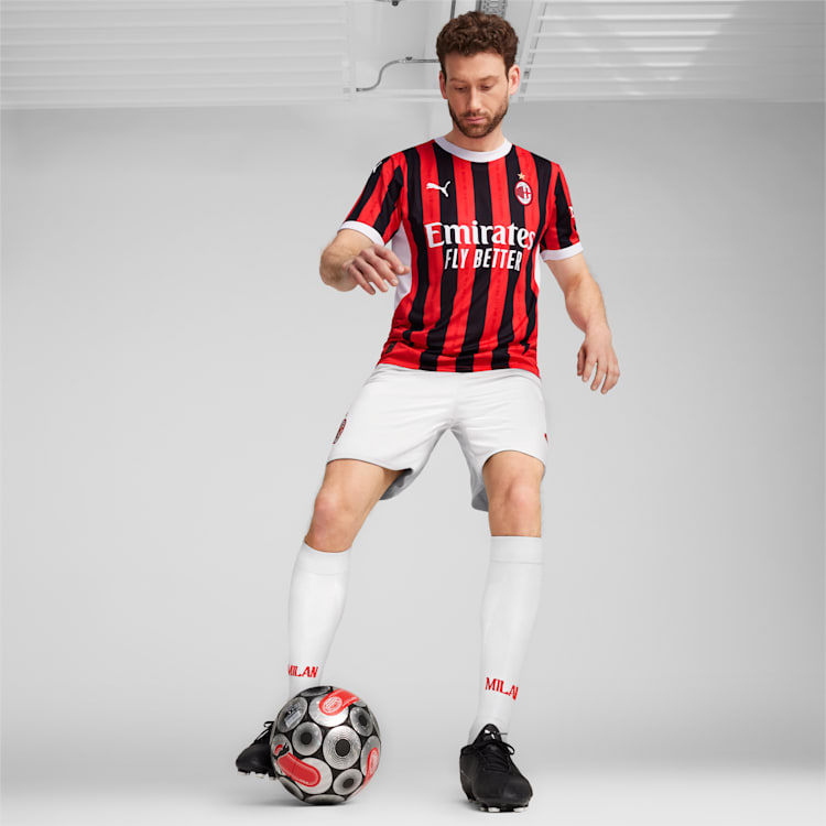 Puma AC Milan Home Mens Jersey 24/25 product image 3, provided for visual reference and product detail review