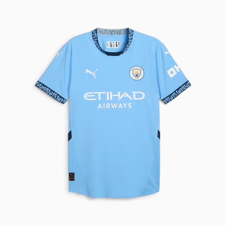 Puma Manchester City Authentic Men Jersey 24/25 product image 1, provided for visual reference and product detail review