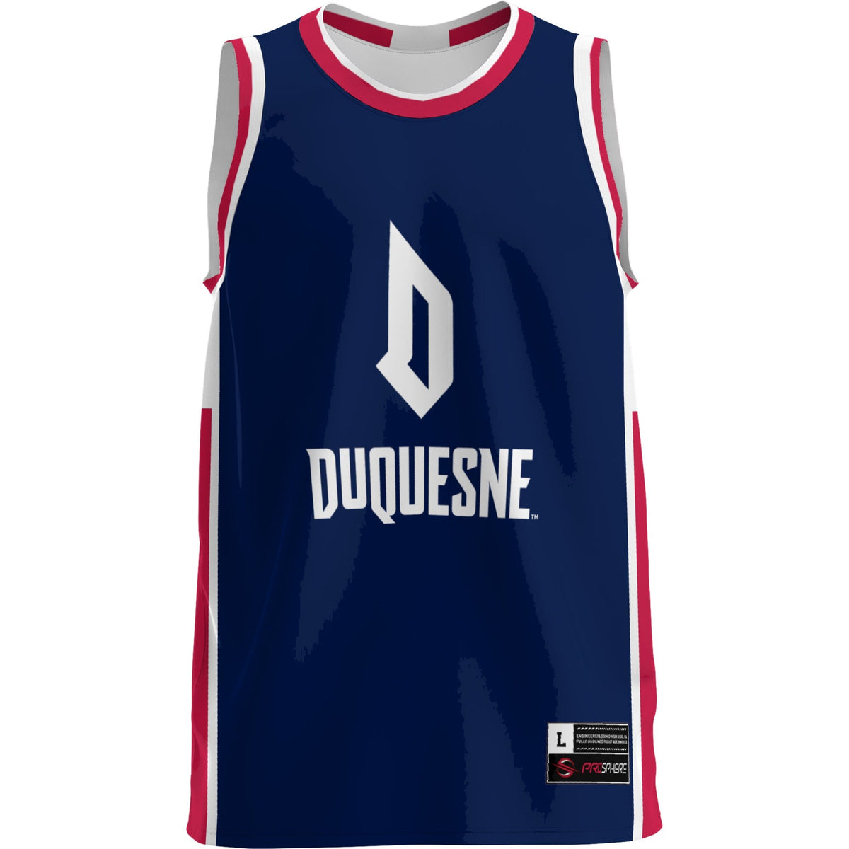 Duquesne Dukes Lightweight Basketball Jersey - Blue product image 3