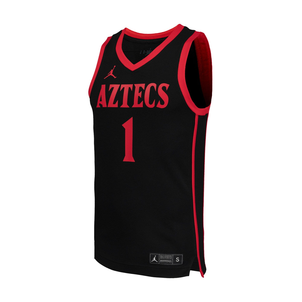 #1 San Diego State Aztecs Replica Basketball Jersey - Black product image 3