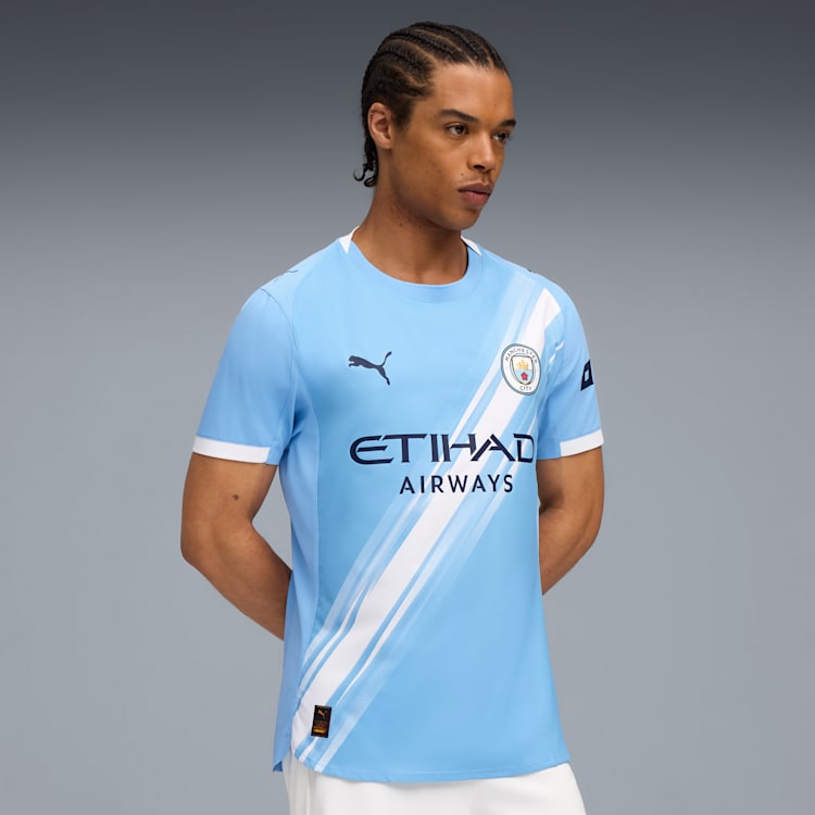 Puma Manchester City Authentic Men Home Jersey 25/26 product image 1, provided for visual reference and product detail review