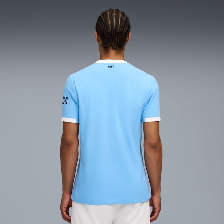 Puma Manchester City Authentic Men Home Jersey 25/26 product image 4, provided for visual reference and product detail review