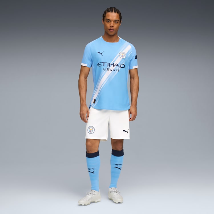 Puma Manchester City Authentic Men Home Jersey 25/26 product image 3, provided for visual reference and product detail review