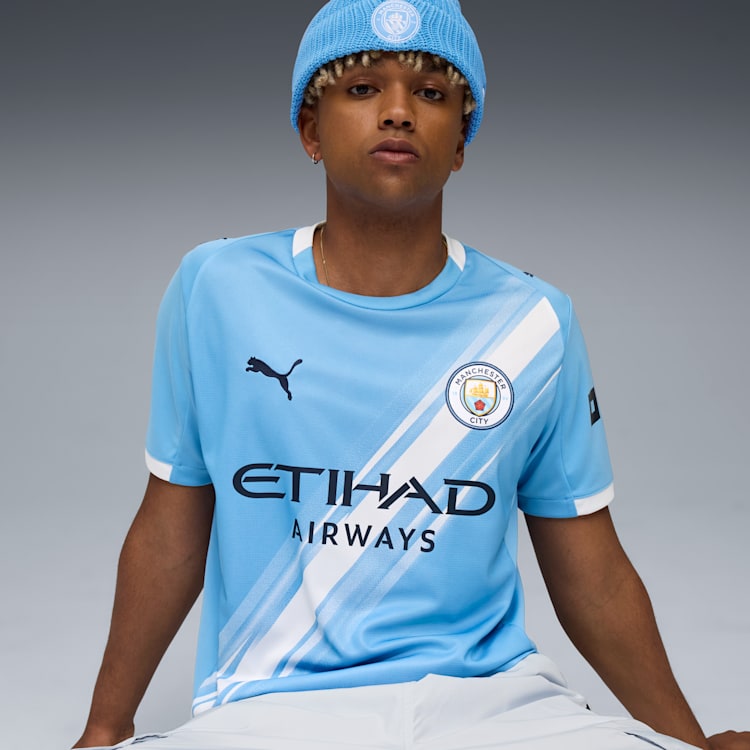 Puma Manchester City Men Replica Home Jersey 25/26 product image 2, provided for visual reference and product detail review