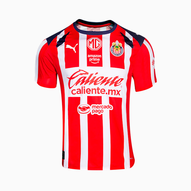 Puma Chivas '25/'26 Home Authentic Men Soccer Jersey product image 1, provided for visual reference and product detail review