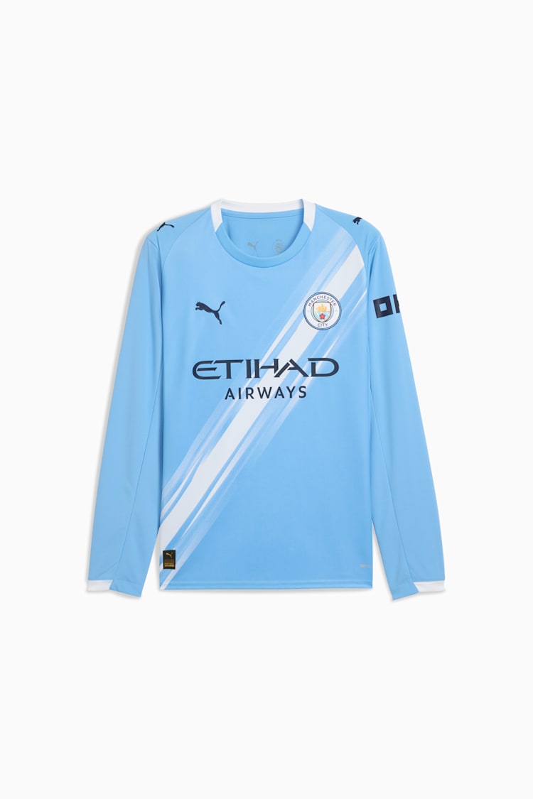 Puma Manchester City Men Replica Home Long Sleeve Jersey 25/26 product image 6, provided for visual reference and product