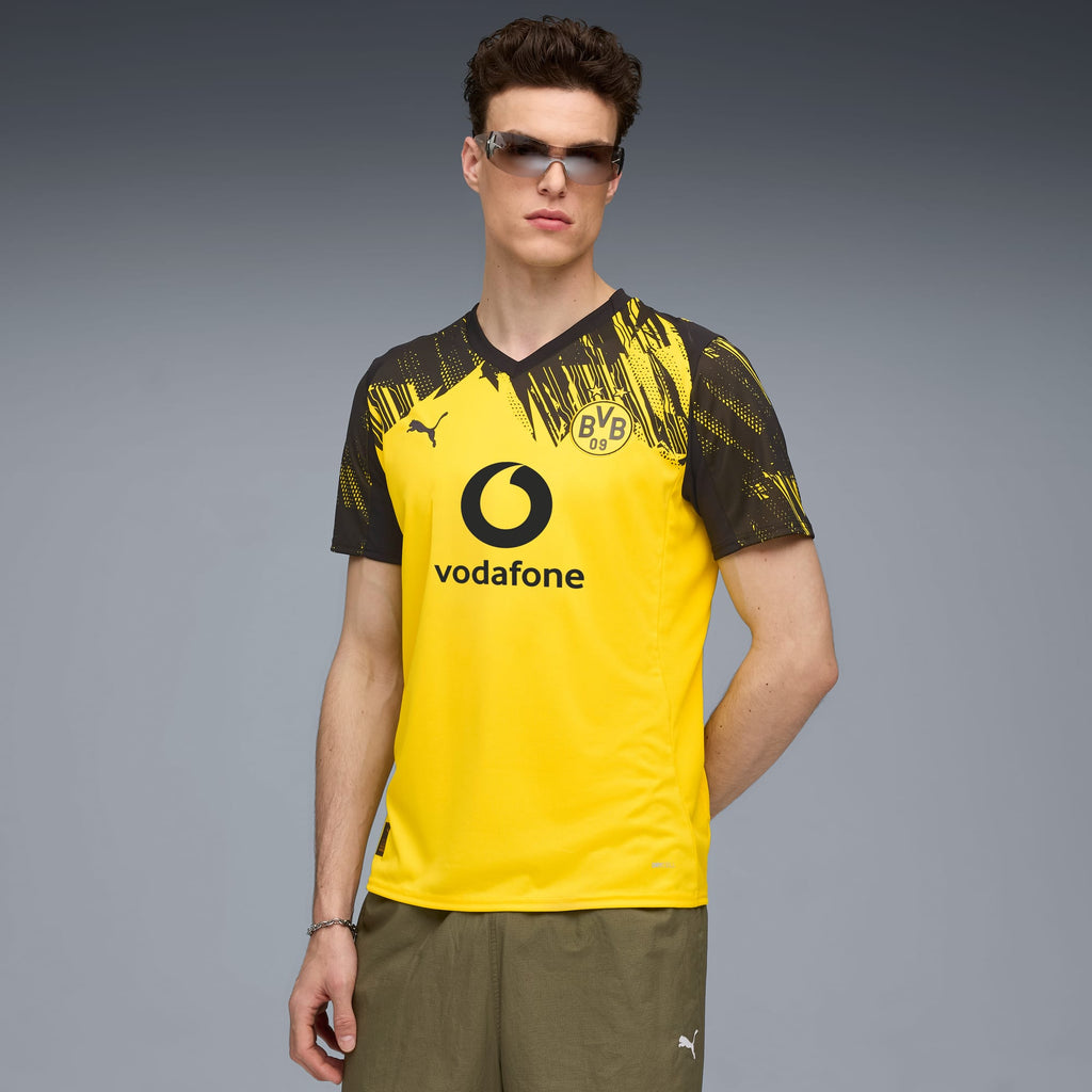 Puma Borussia Dortmund Replica Home 25/26 Men Soccer Jersey product image 1, provided for visual reference and product