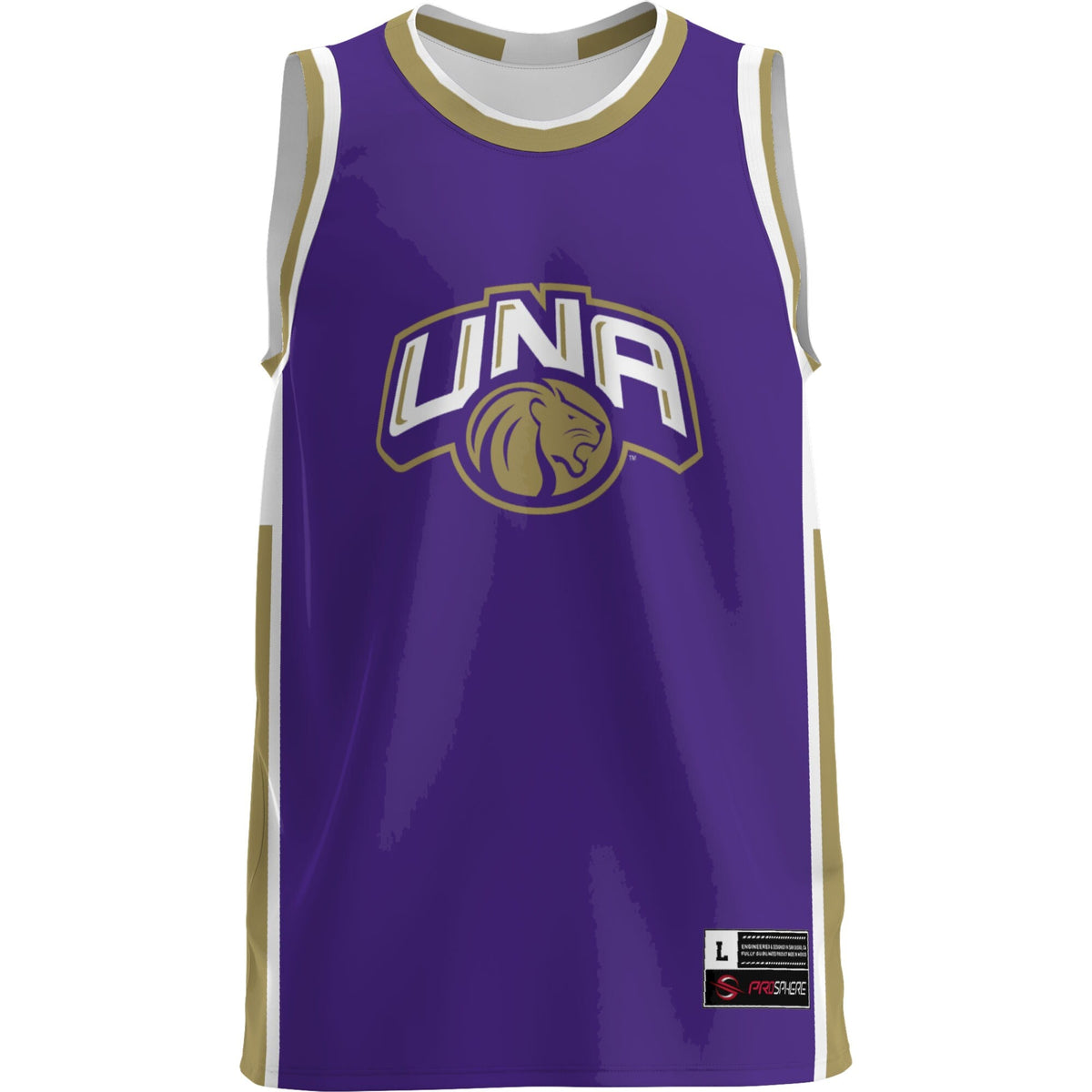 North Alabama Lions Lightweight Basketball Jersey - Purple product image 3