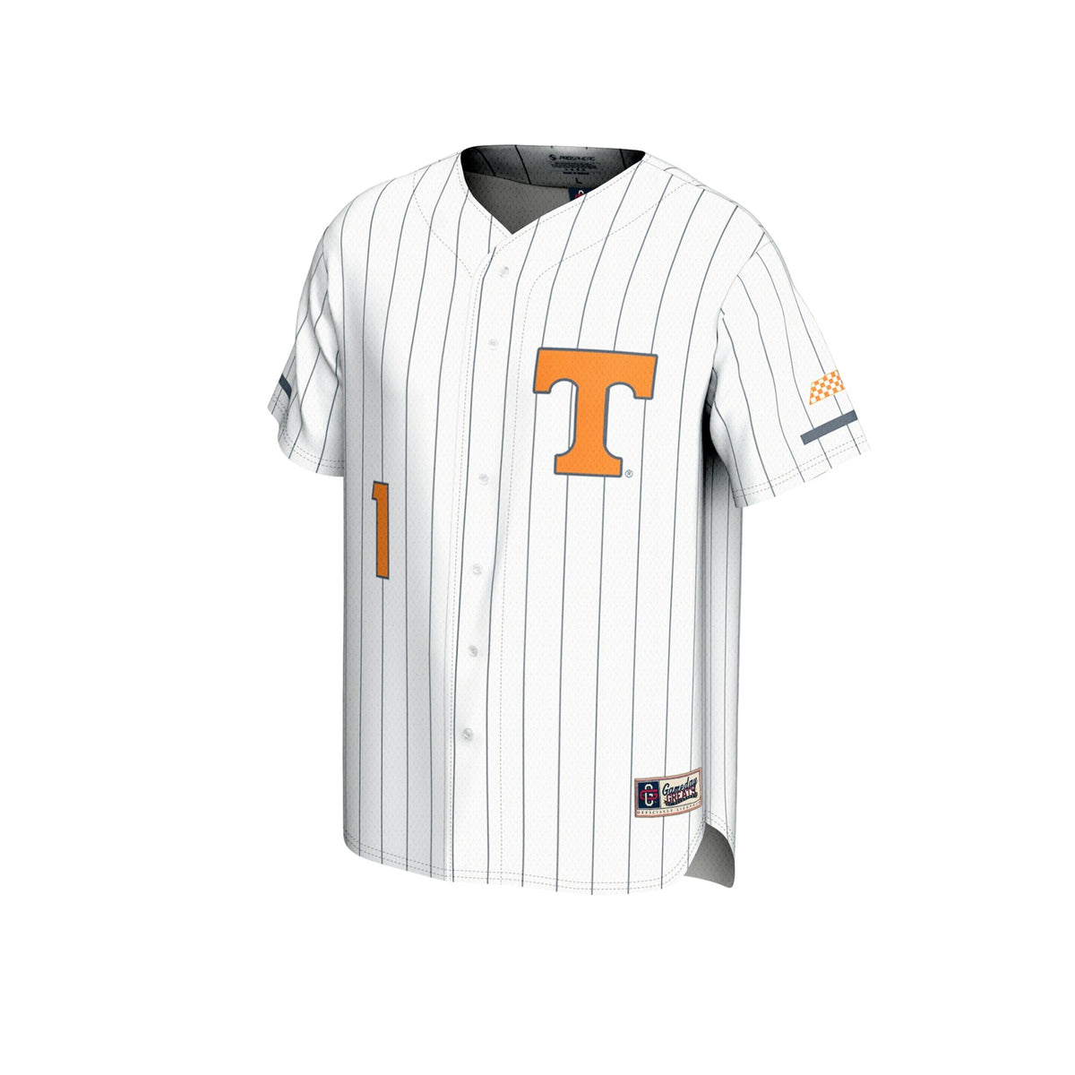 #1 Tennessee Volunteers Lightweight Baseball Fashion Jersey product image 3