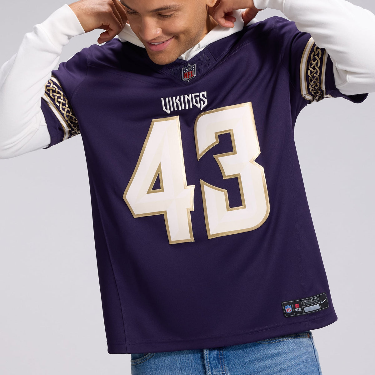 Minnesota Vikings Andrew Van Ginkel Nike Purple 2026 product image 9