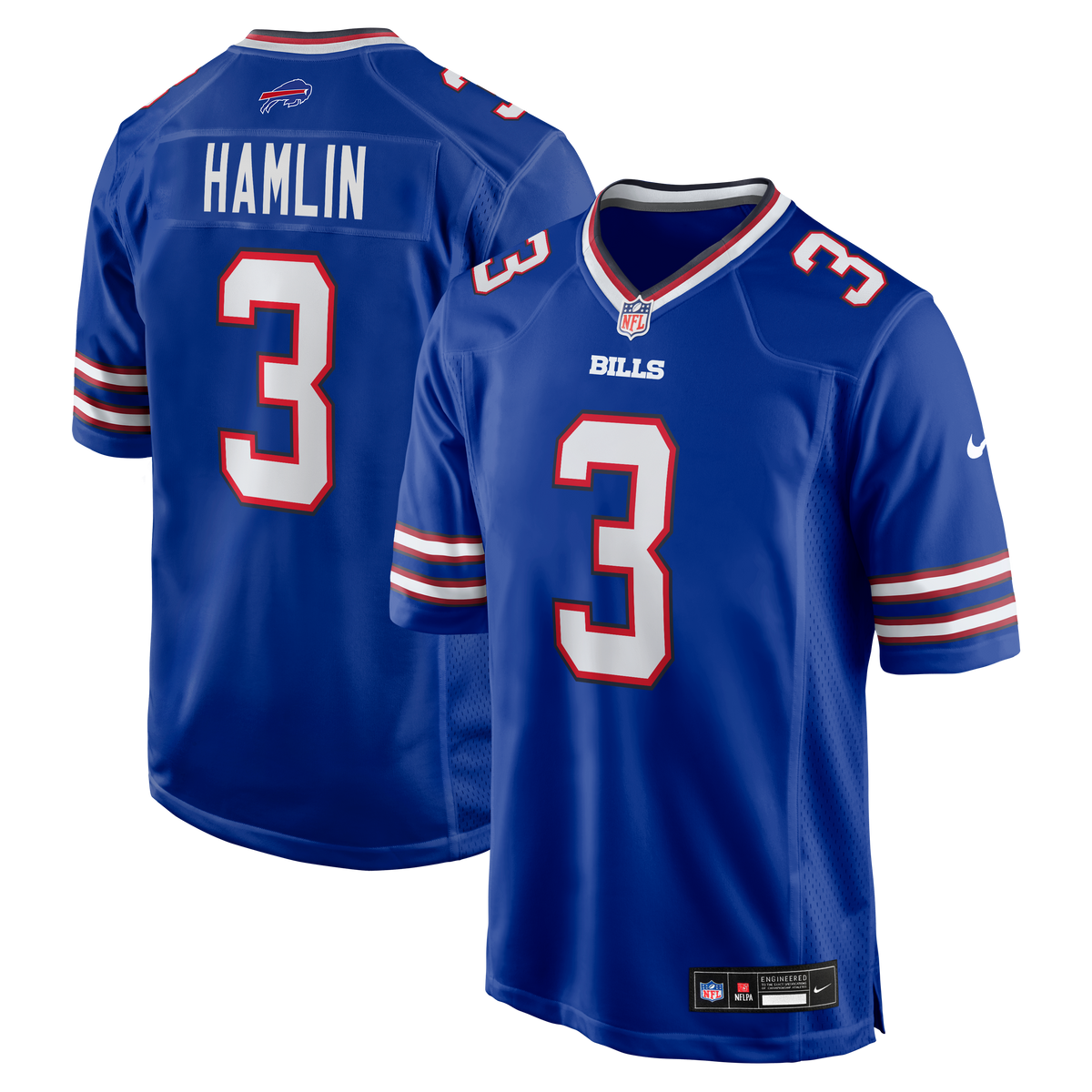 Buffalo Bills Damar Hamlin Nike Royal Game Jersey product image 8
