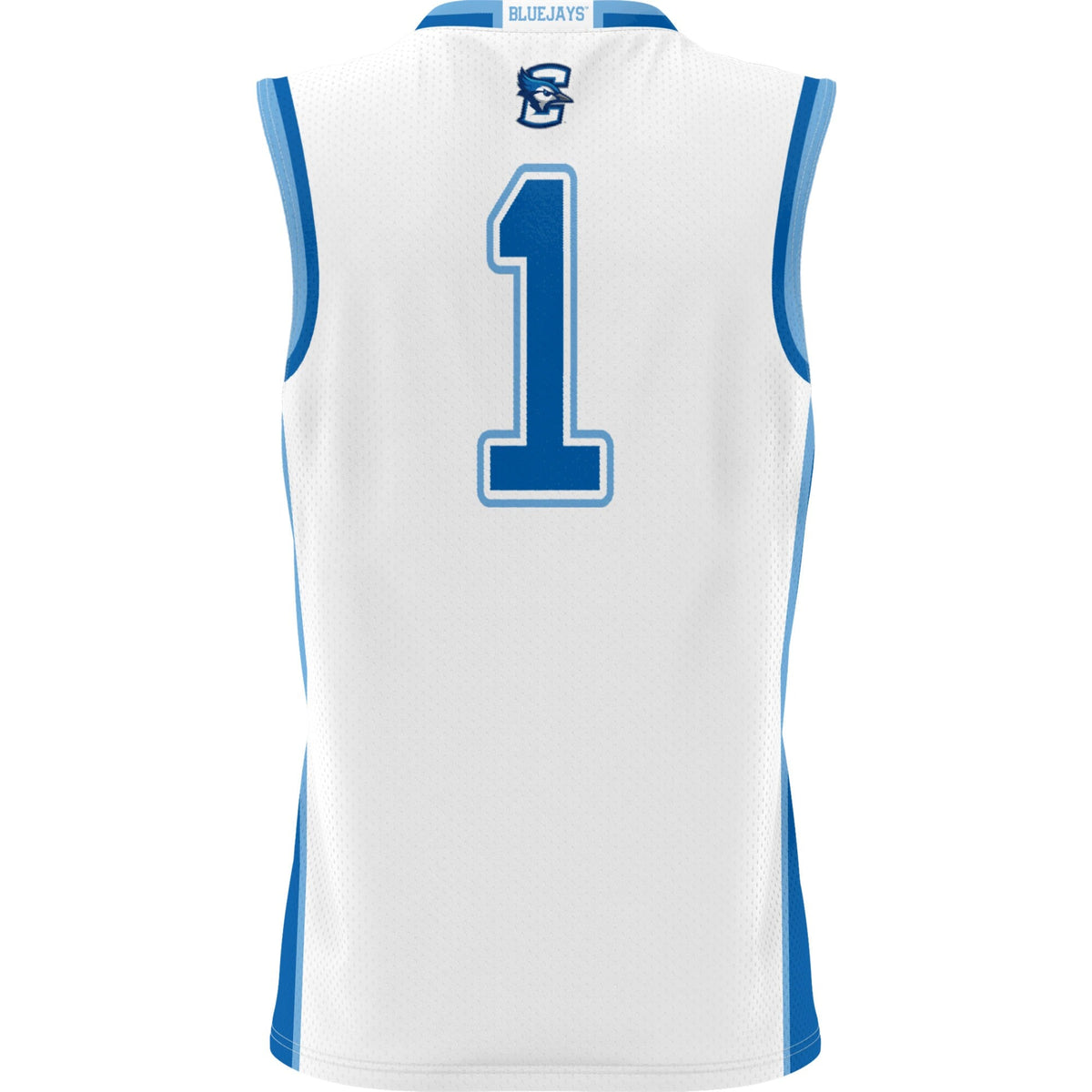 #1 Creighton Bluejays Lightweight Basketball Jersey - White product image 4