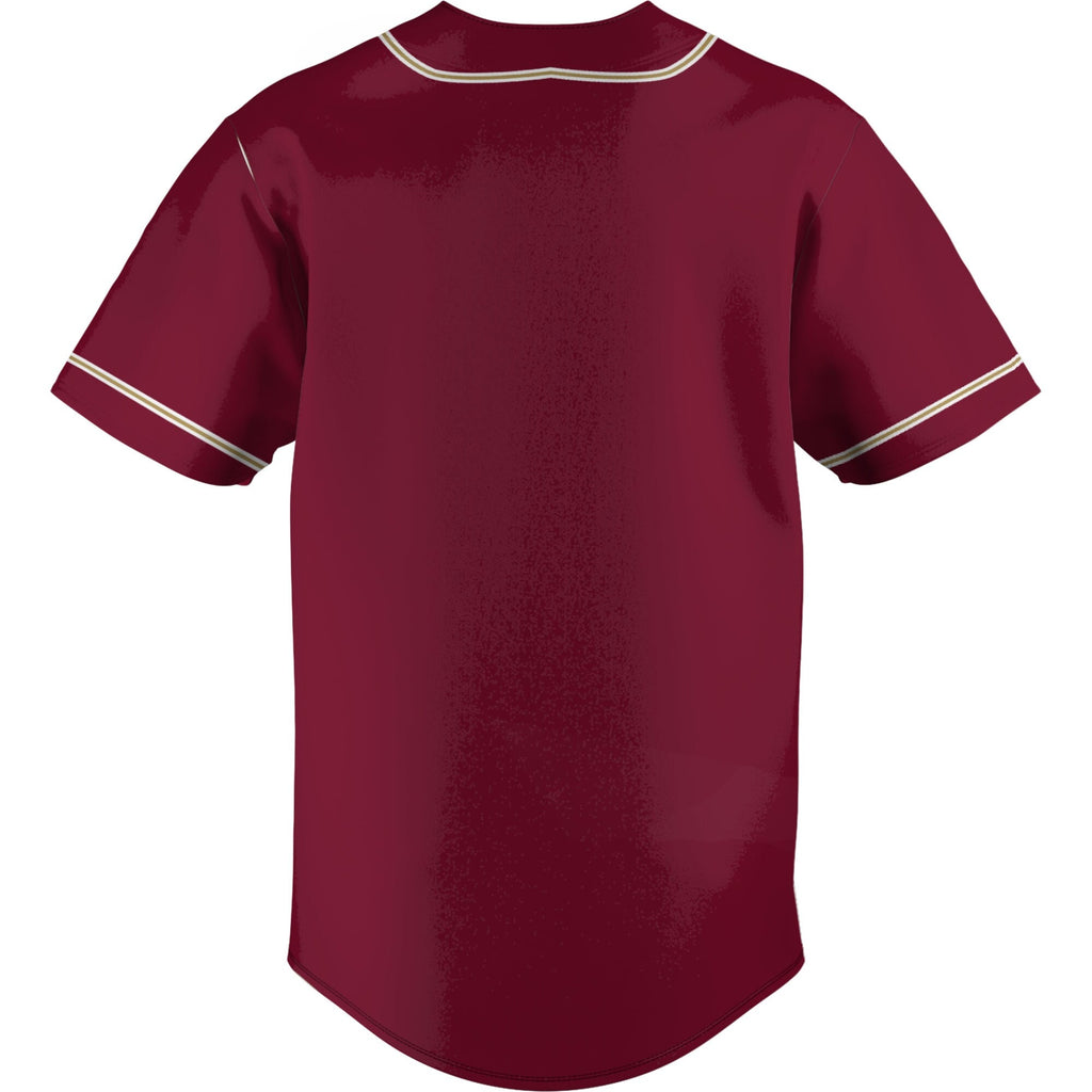 Elon Phoenix Lightweight Baseball Jersey - Maroon product image 4