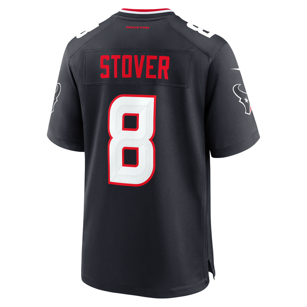 Houston Texans Cade Stover Nike Navy Team Game Jersey product image 3