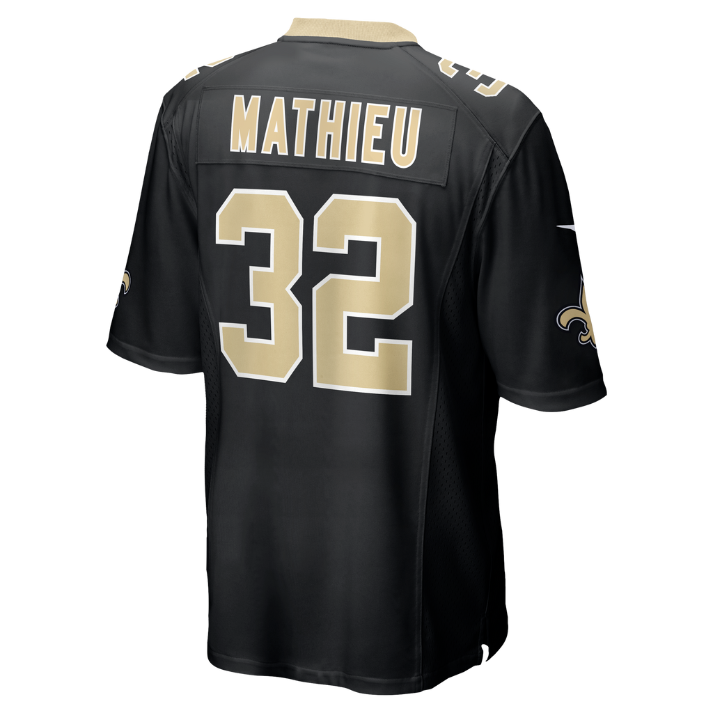 New Orleans Saints Tyrann Mathieu Nike White Game Jersey product image 9