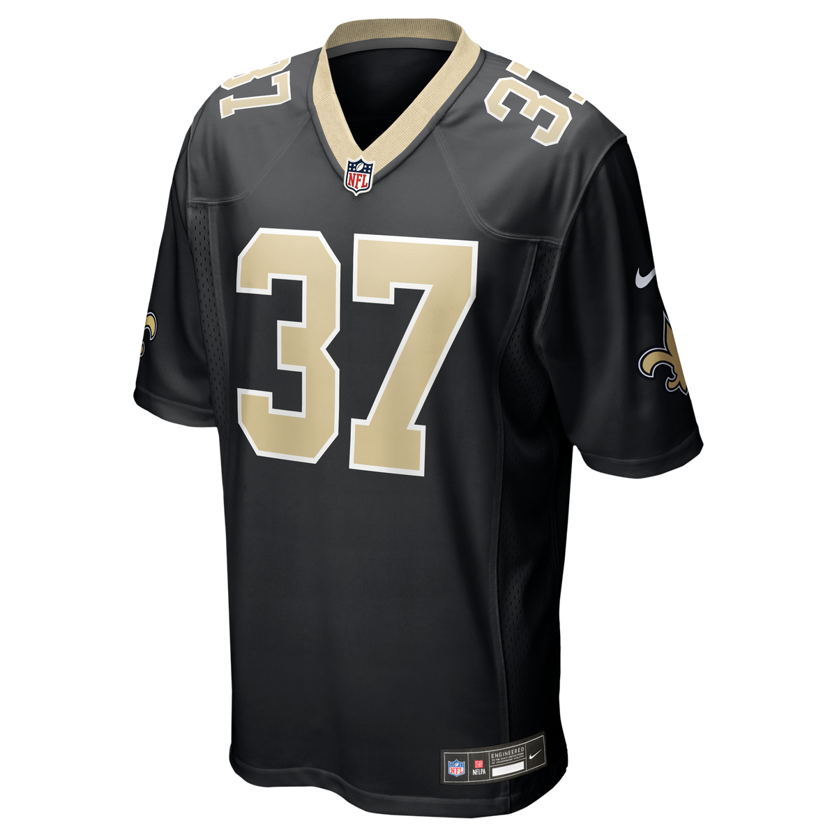 New Orleans Saints Steve Gleason Nike Black Game Retired product image 2