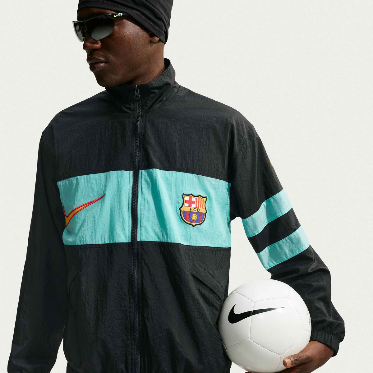 Nike FC Barcelona Third Men Nike Repel i96 Track Jacket product image 1, provided for visual reference and product detail
