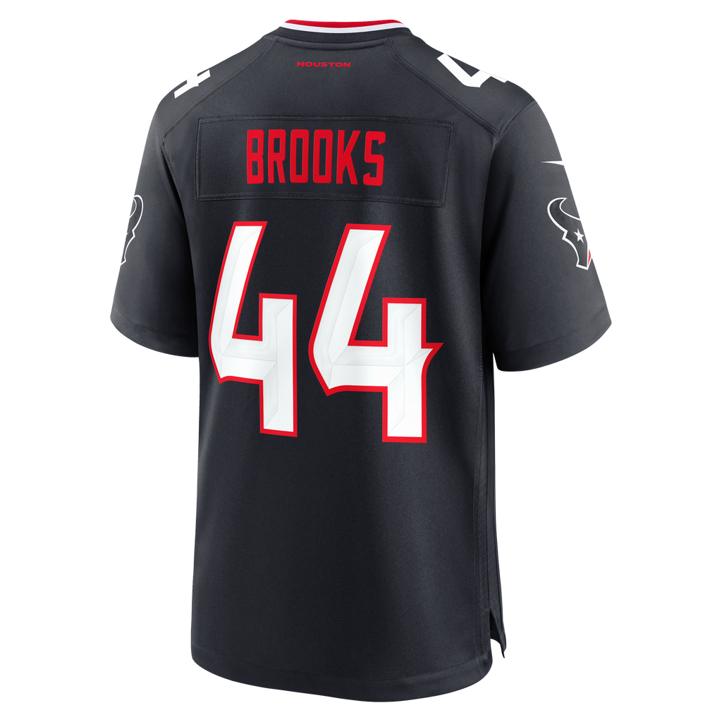 Houston Texans British Brooks Nike Navy Team Game Jersey product image 3