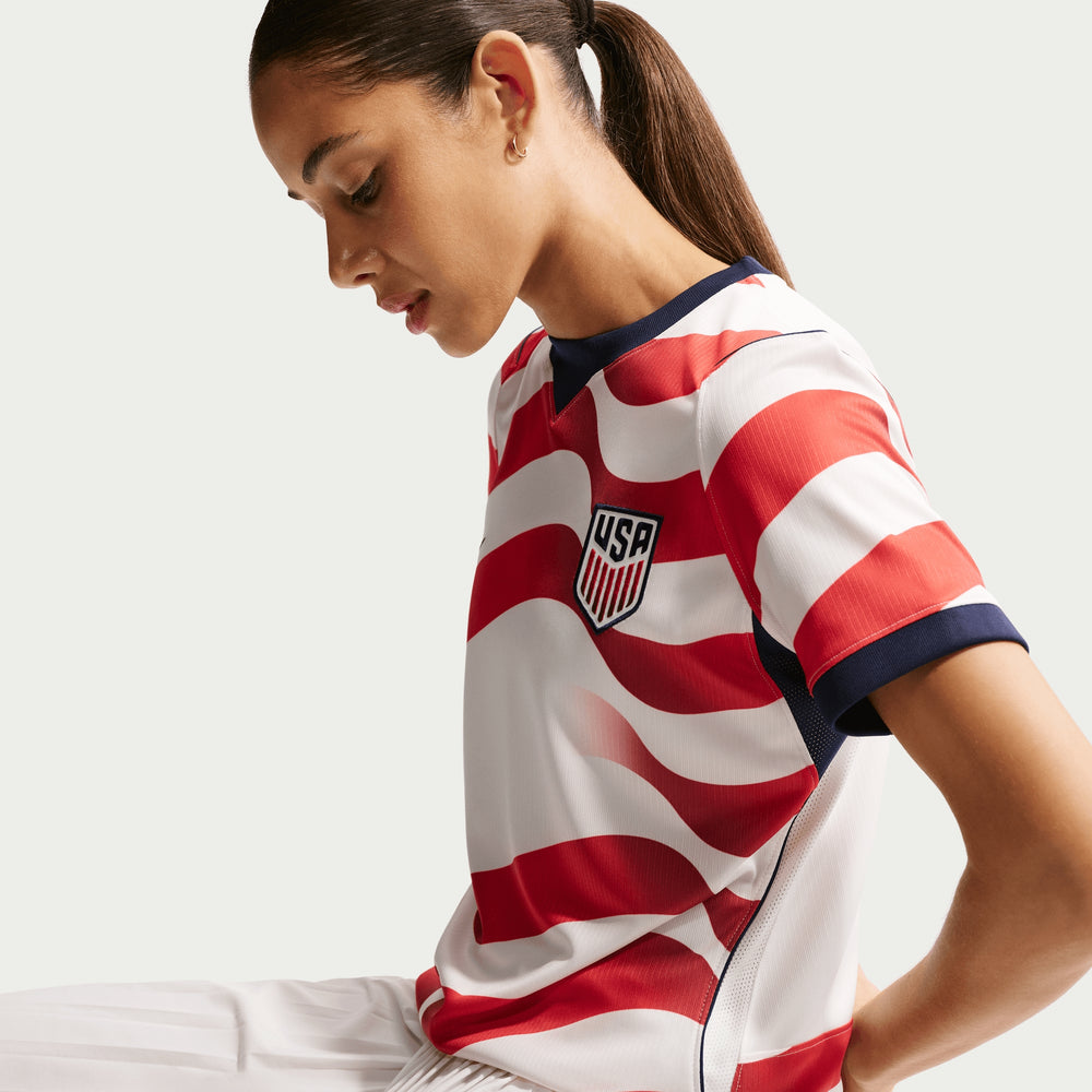Nike USA USMNT 2026 Stadium Home Women Nike Dri-FIT Soccer Replica Jersey product image 3, provided for visual reference and