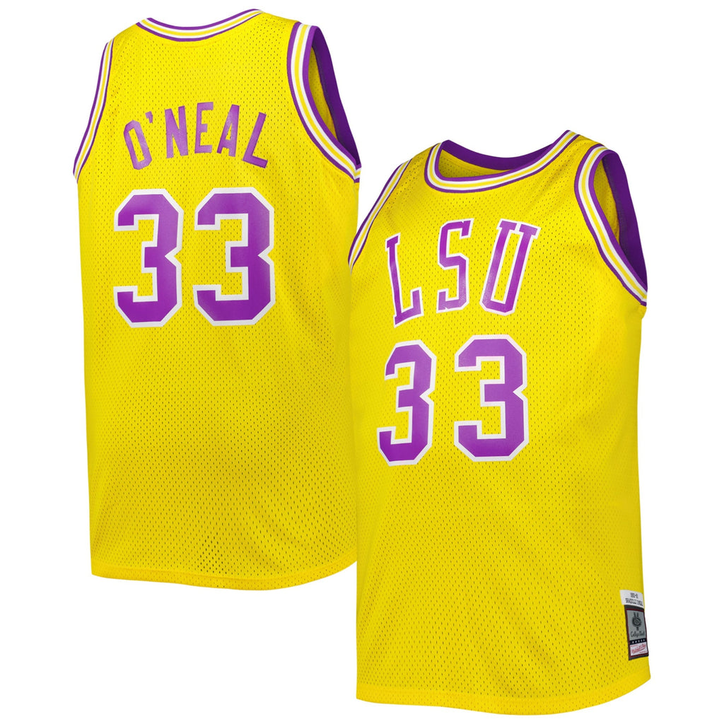Shaquille O'Neal LSU Tigers 1990/91 Big & Tall Swingman product image 2