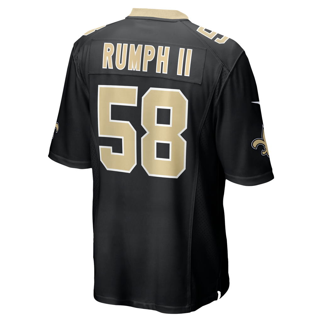 New Orleans Saints Chris Rumph II Nike Black Team Game product image 3