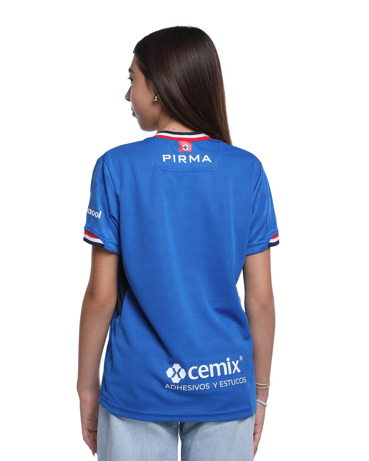 Pirma Cruz Azul Kids Home Jersey 25/26 product image 4, provided for visual reference and product detail review