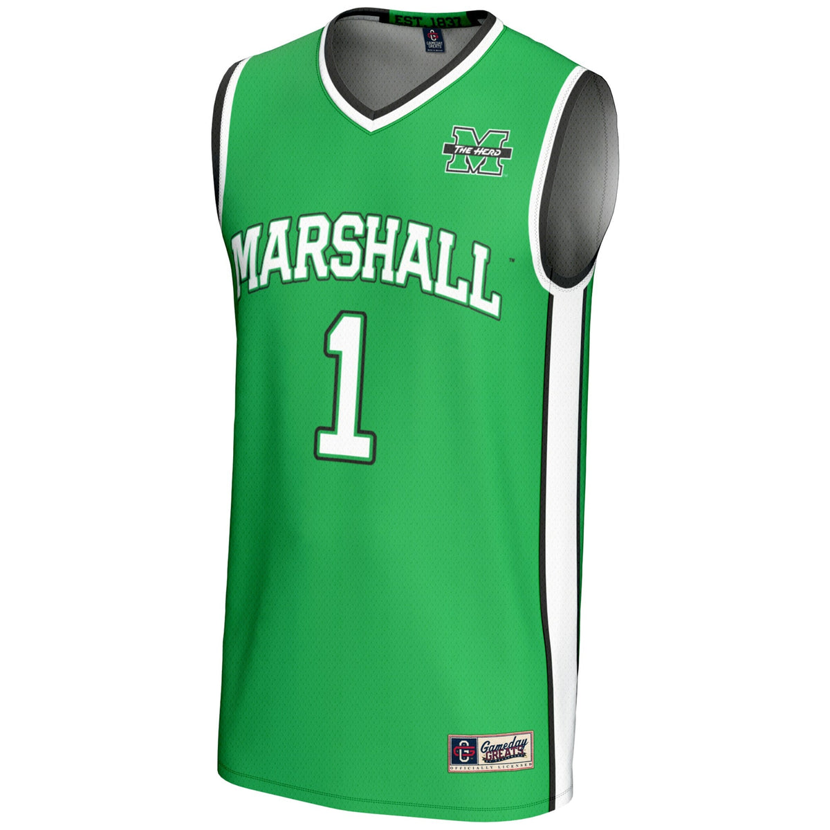 #1 Marshall Thundering Herd Lightweight Basketball Fashion product image 3