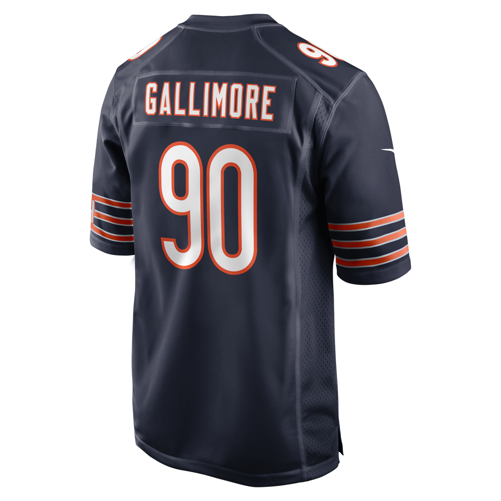Chicago Bears Neville Gallimore Nike Navy Team Game Jersey product image 3