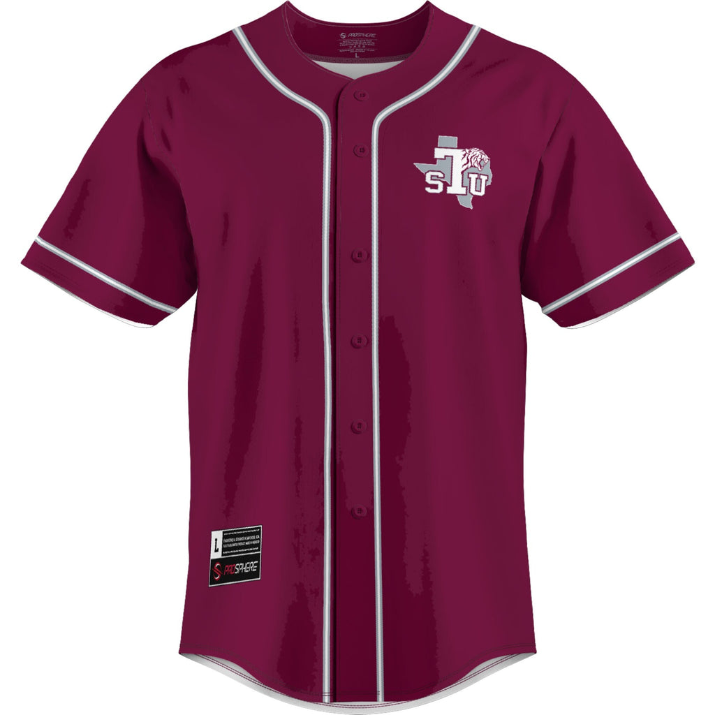 Texas Southern Tigers Lightweight Baseball Jersey - Maroon product image 3