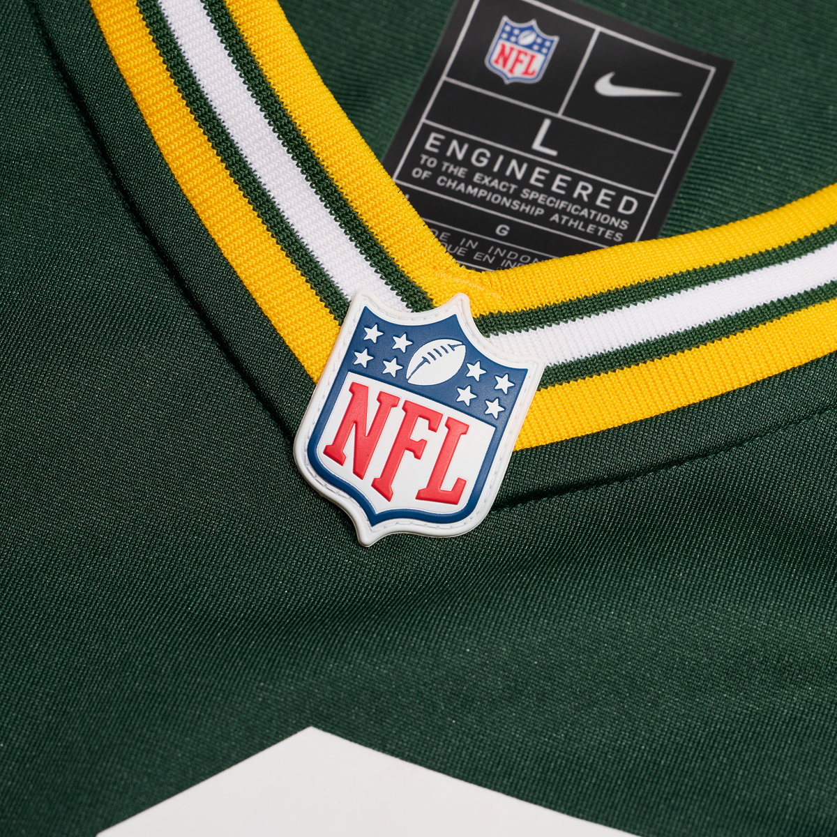 Green Bay Packers Chris Brooks Nike Team Game Jersey product image 4