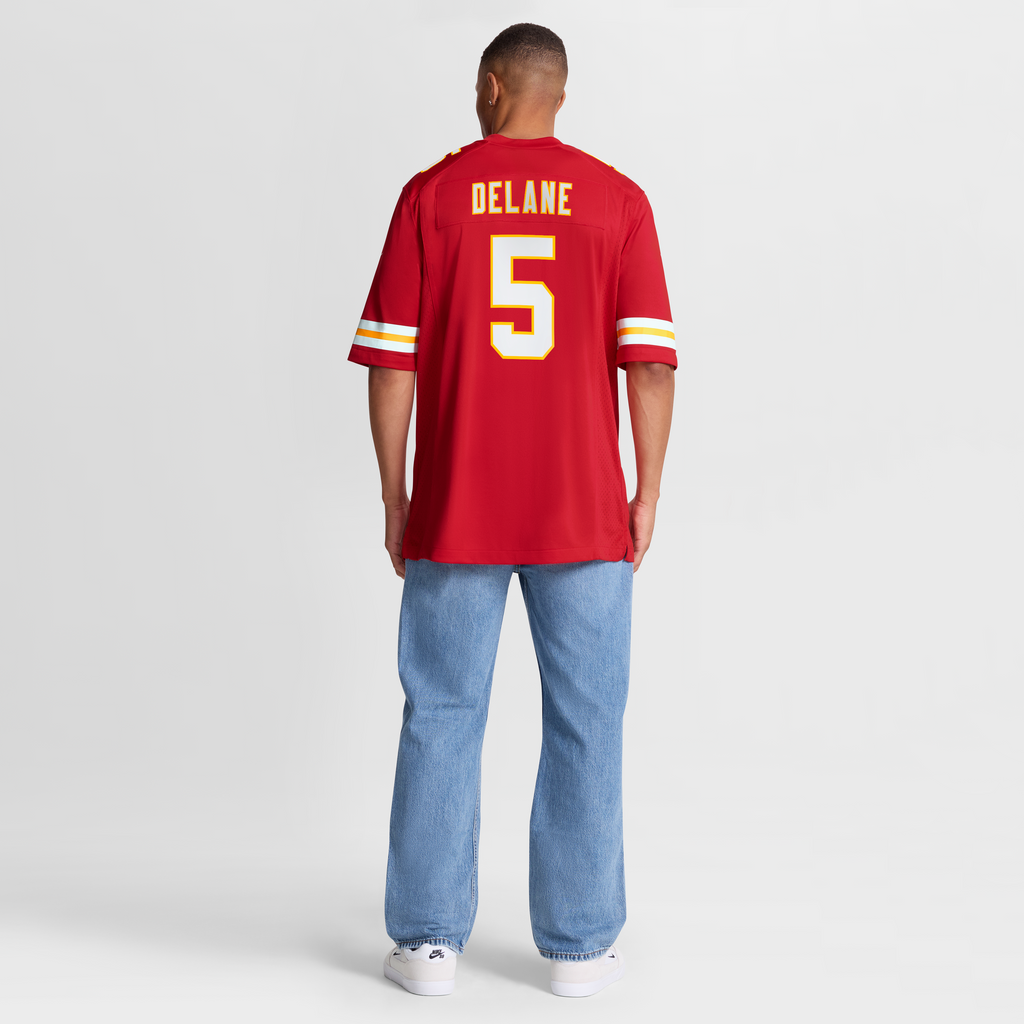 Kansas City Chiefs Mansoor Delane Nike Red Team Game Jersey product image 8