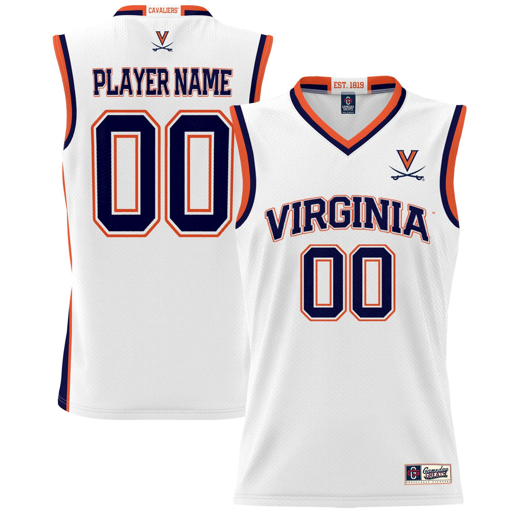 Virginia Cavaliers NIL Pick-A-Player Basketball Jersey product image 2