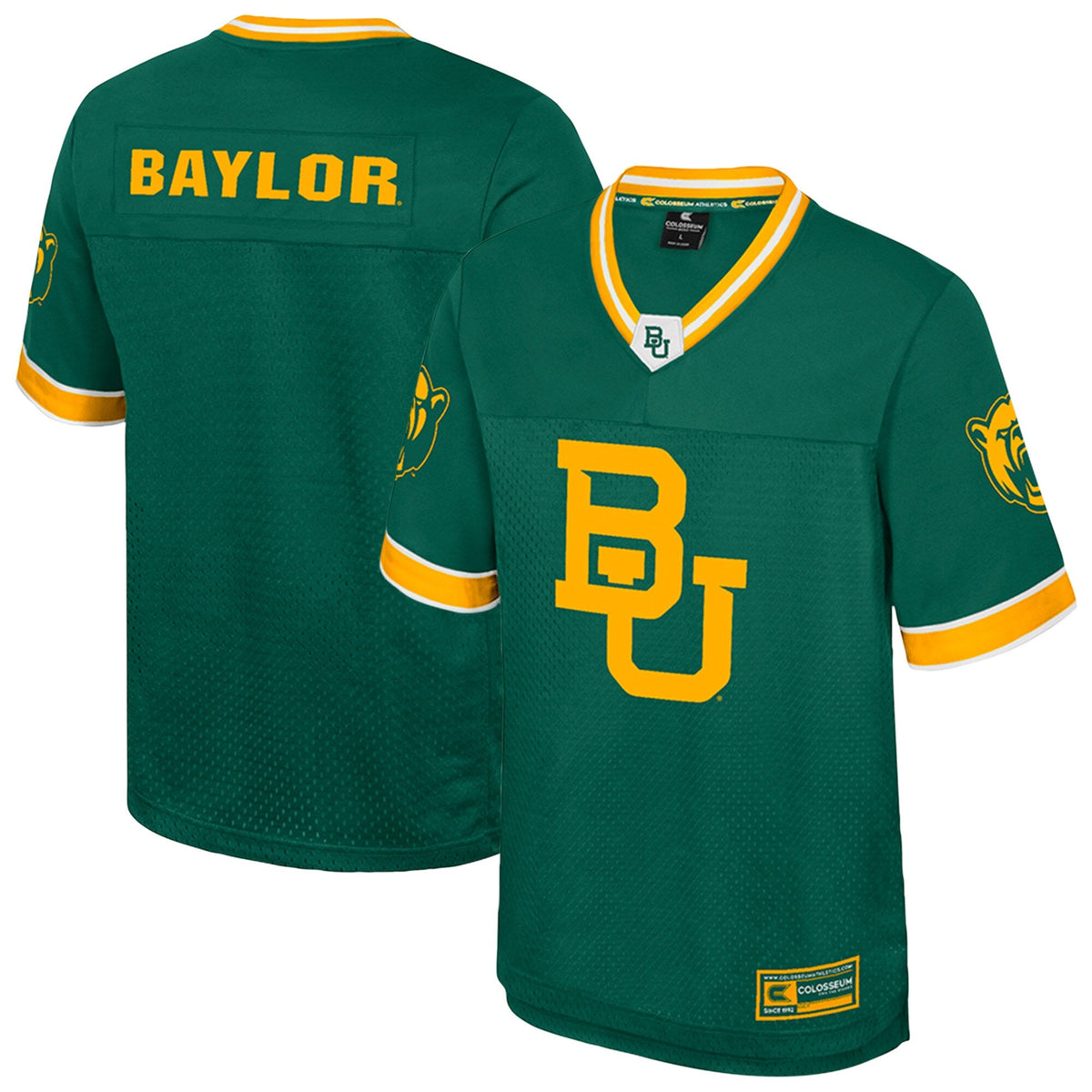 Baylor Bears Nothing But The Hits Football Jersey - Green product image 2