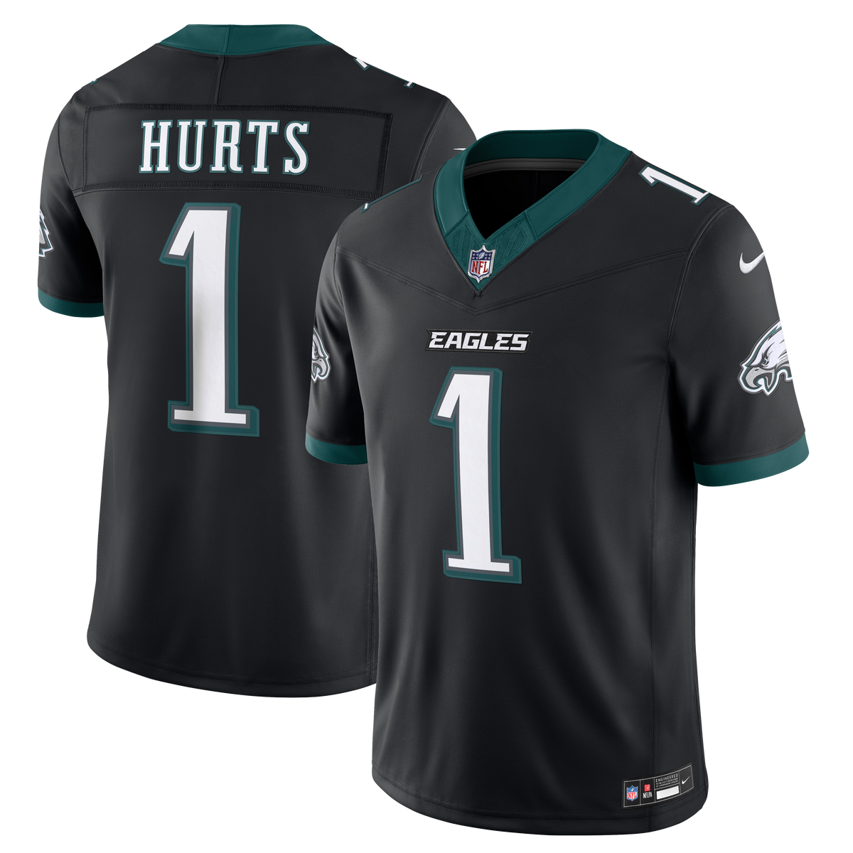 Philadelphia Eagles Jalen Hurts Nike White Vapor F.U.S.E. product image 13