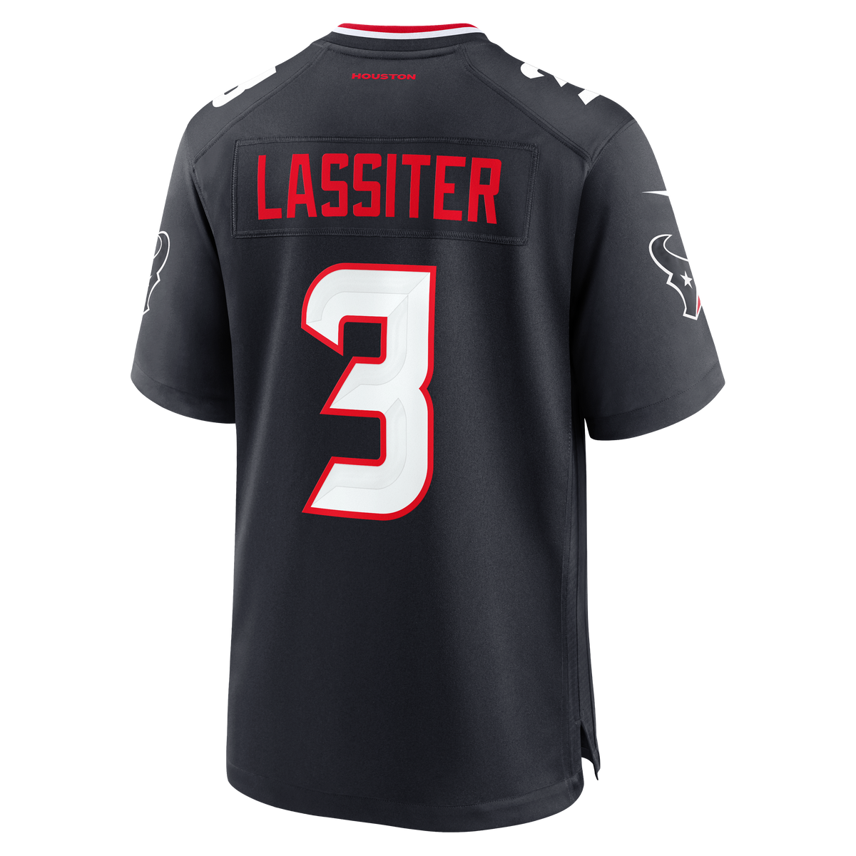 Houston Texans Kamari Lassiter Nike Navy Team Game Jersey product image 3