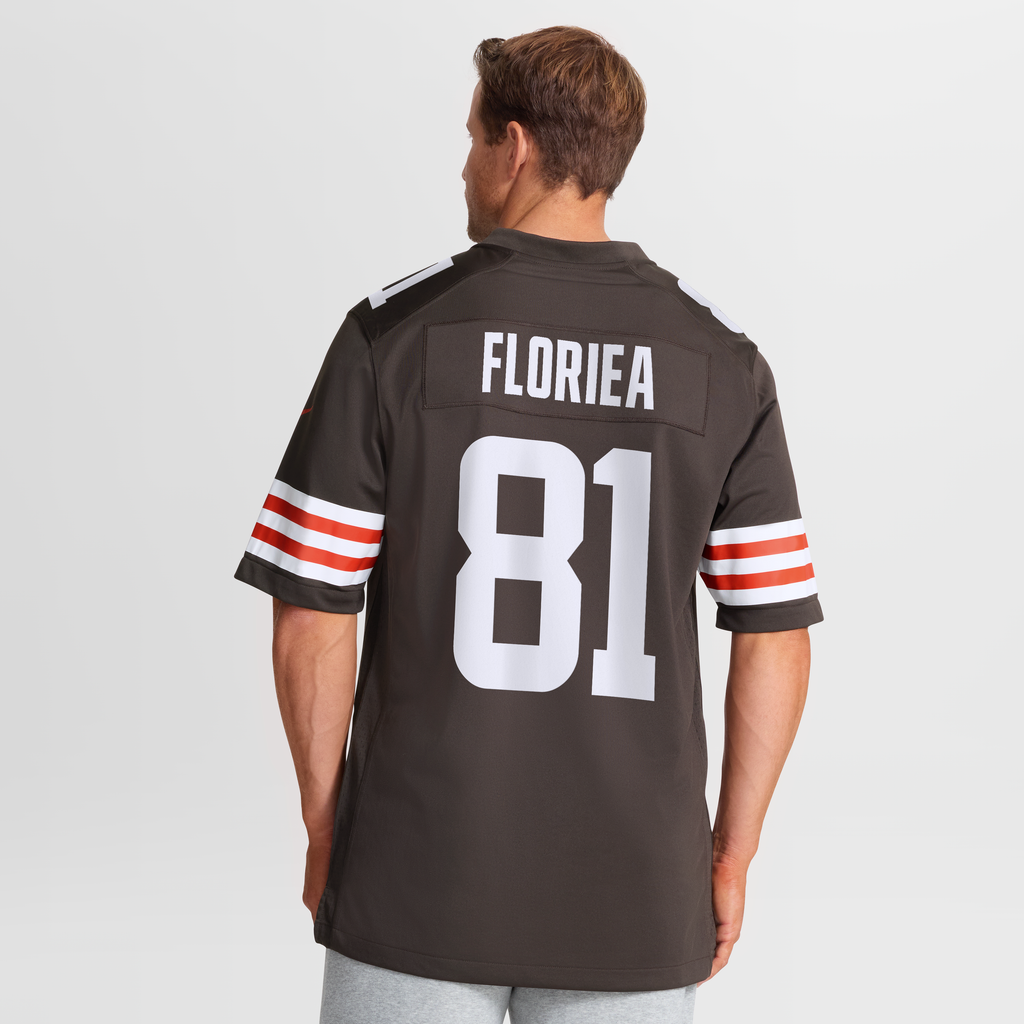 Cleveland Browns Luke Floriea Nike Brown Team Game Jersey product image 5