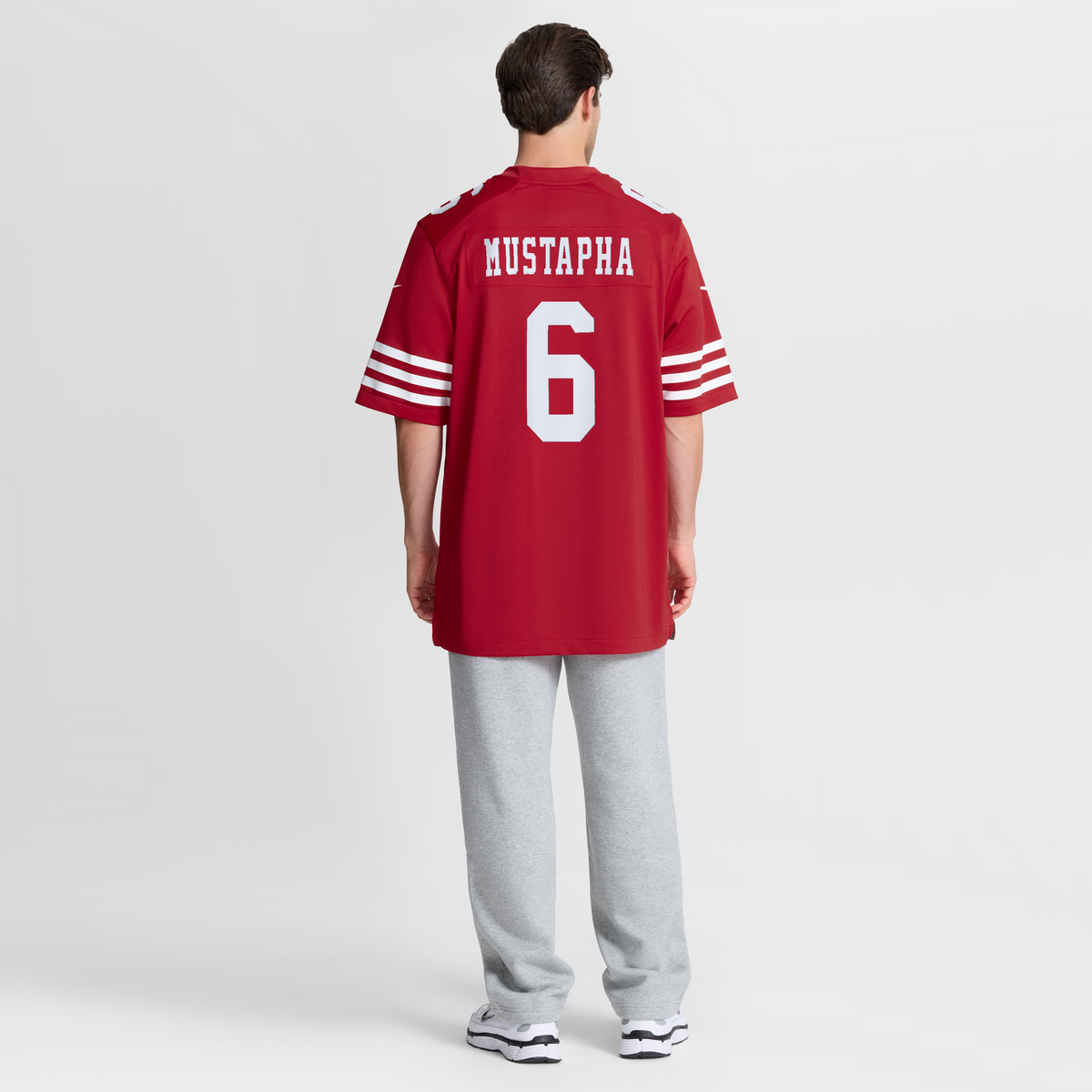 San Francisco 49ers Malik Mustapha Nike Scarlet Game Jersey product image 8
